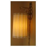 Vintage Swag Lamp 2 0f 2 