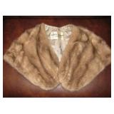 Vintage Shoulder Mink Wrap 