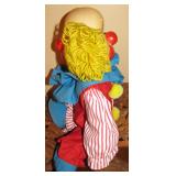 Vintage Double Sided Happy - Sad Clown Doll 