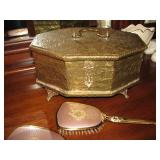 Large Antique Jewelry Box 