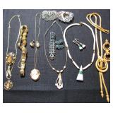 Vintage - Necklaces - Bracelets- Earrings - Shoe Clips 