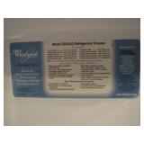 Whirlpool Side by Side Refrigerator Freezer 