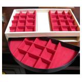 Vintage Sleek Jewelry Box - Inside 