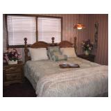 King Size Bed - Monarch Supreme Super Firm Mattress - New Condition 