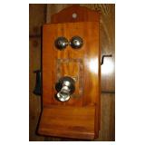 Vintage Wooden Novelty Phone Radio