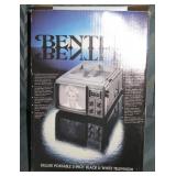 Vintage New in box Black & White 5-inch Portable TV 