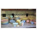 Vintage Lu-Ray Dishes 