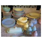 Vintage Lu-Ray Dishes 