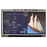 Vintage Schooner Boat Kit Never Used 