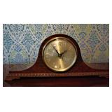 Antique Mantel Electric Clock - Works 
