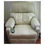 Leather Remote Electric Recliner 