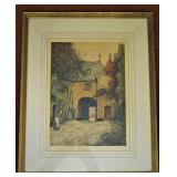 Signed Original Etching 