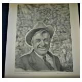 Will Rogers Vintage Print - Needs Frame 