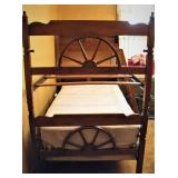 Set of Wood Bunk Beds - Needs one twin Mattress - Nice! 