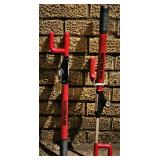 Vintage Anti Theft Steering Wheel Locks with Keys 