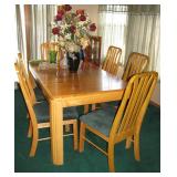 Dinning Room Table 6 Chairs 