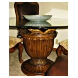 Beautiful Mahogany Table and chairs - Carved from Italy 