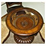 Beautiful Mahogany Table and chairs - Carved from Italy 