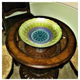 Beautiful Mahogany Table and chairs - Carved from Italy 