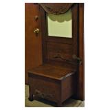 Antique Hall Tree 