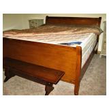 Beautiful King Size Sleigh Bed 