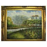 Renoir reproduction painting Certified - Absolutely Gorgeous! 