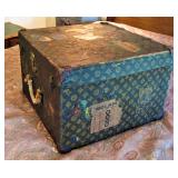 Antique Louis Vuitton Luggage Trunk ~ Traveled through time ~ Great for the Collector!