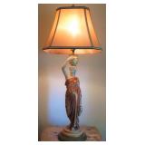 Antique Grecian Sculpted Lamps 
