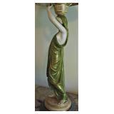 Antique Grecian Sculpted Lamps 