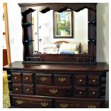 Broyhill Dress - Mahogany all Wood 