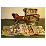 Antique Stereoscope viewers - Picture Cards 