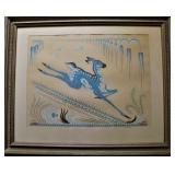 Vintage Screenprint By Crumbo 