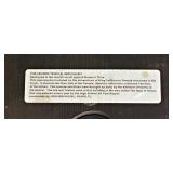 Vintage Bank of the Second Temple Jerusalem destroyed in the Jewish Revolt in 70 C.C.