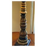 Vintage Lamps with Marble Base 