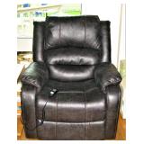 Remote Leather Lift - Reclining Chair 