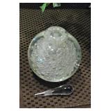 Vintage Crystal Perfume Bottle 