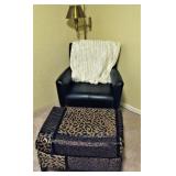 Accent Chair - Ottoman  