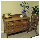 Vintage Wood Dresser 