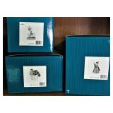 Walt Disney Collectors Figures with Boxes and Certificates of Authenticity  