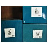 Walt Disney Collectors Figures with Boxes and Certificates of Authenticity  
