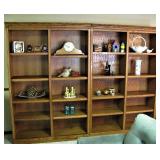 Very Nice Wood Book Shelves 
