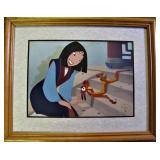 Walt Disney Lithograph  