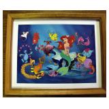 Walt Disney Lithograph Little Mermaid 
