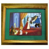Walt Disney Lithograph Beauty and the Beast 