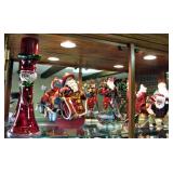 Extensive Santa Claus Collection many are Jim Shore  