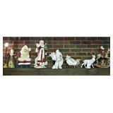 Extensive Santa Claus Collection many are Jim Shore  