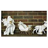 Extensive Santa Claus Collection many are Jim Shore  