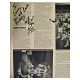 KC Chiefs Magazine - Autograph Mike Bell 