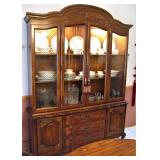 Buffet and Glass Door Hutch - Gorgeous! 