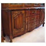 Buffet and Glass Door Hutch - Gorgeous! 